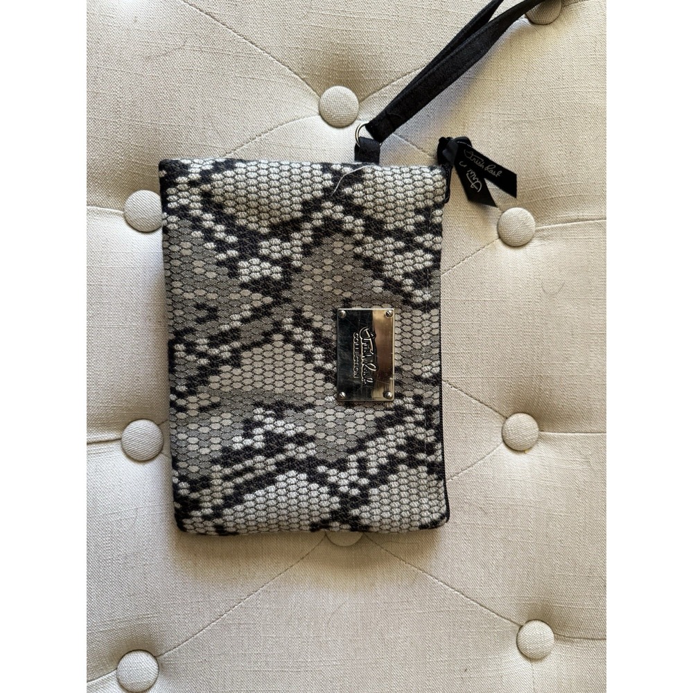 Trish Rost Snake Print Wristlet